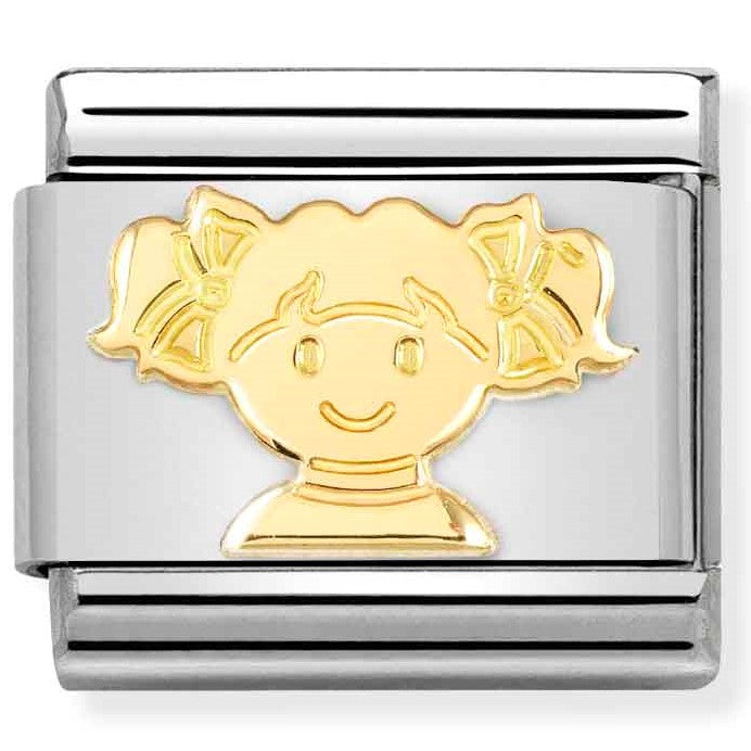 030162/73 Classic,St. steel,18k gold Girl