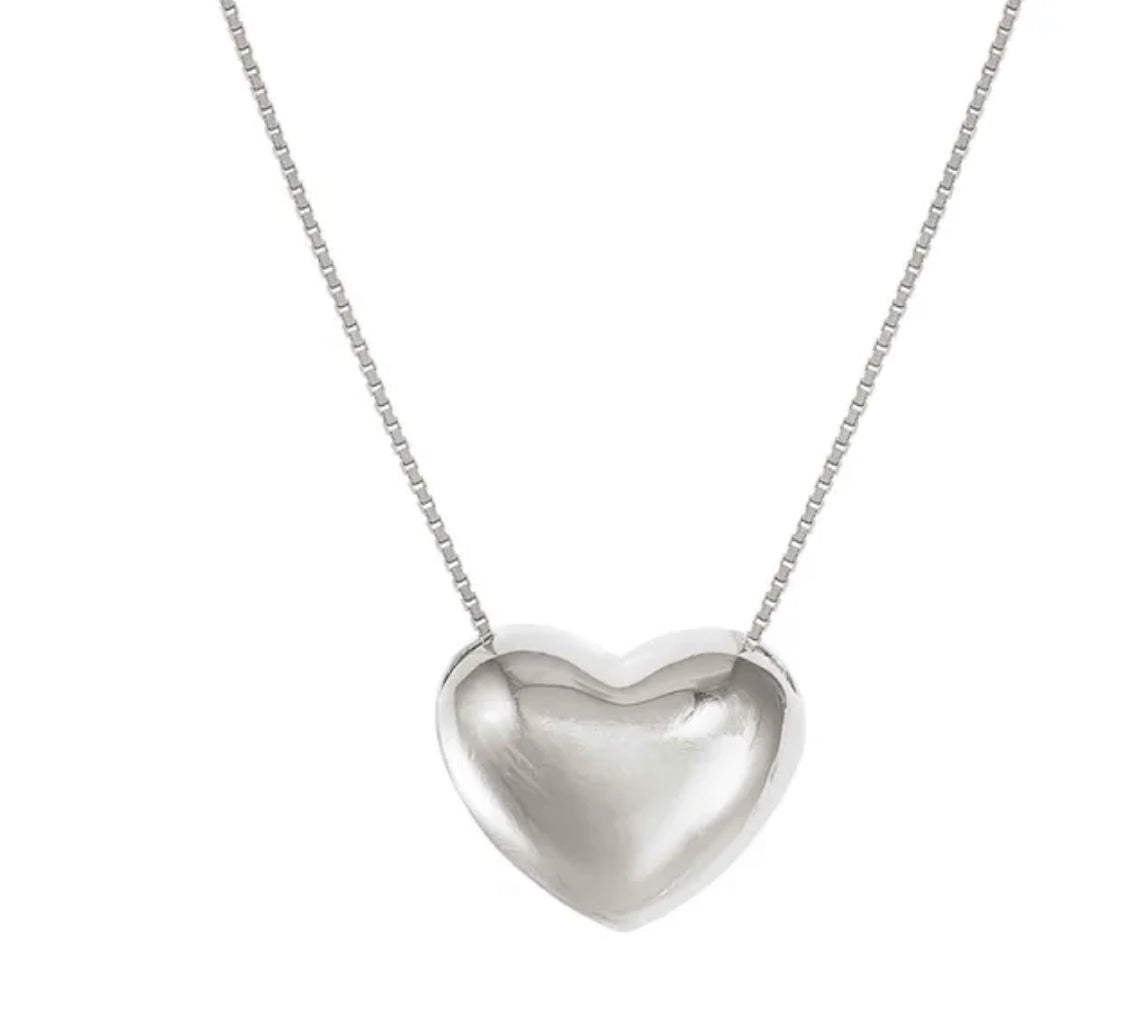 241306 004 ARMONICA NECKLACE, HEART, BIG