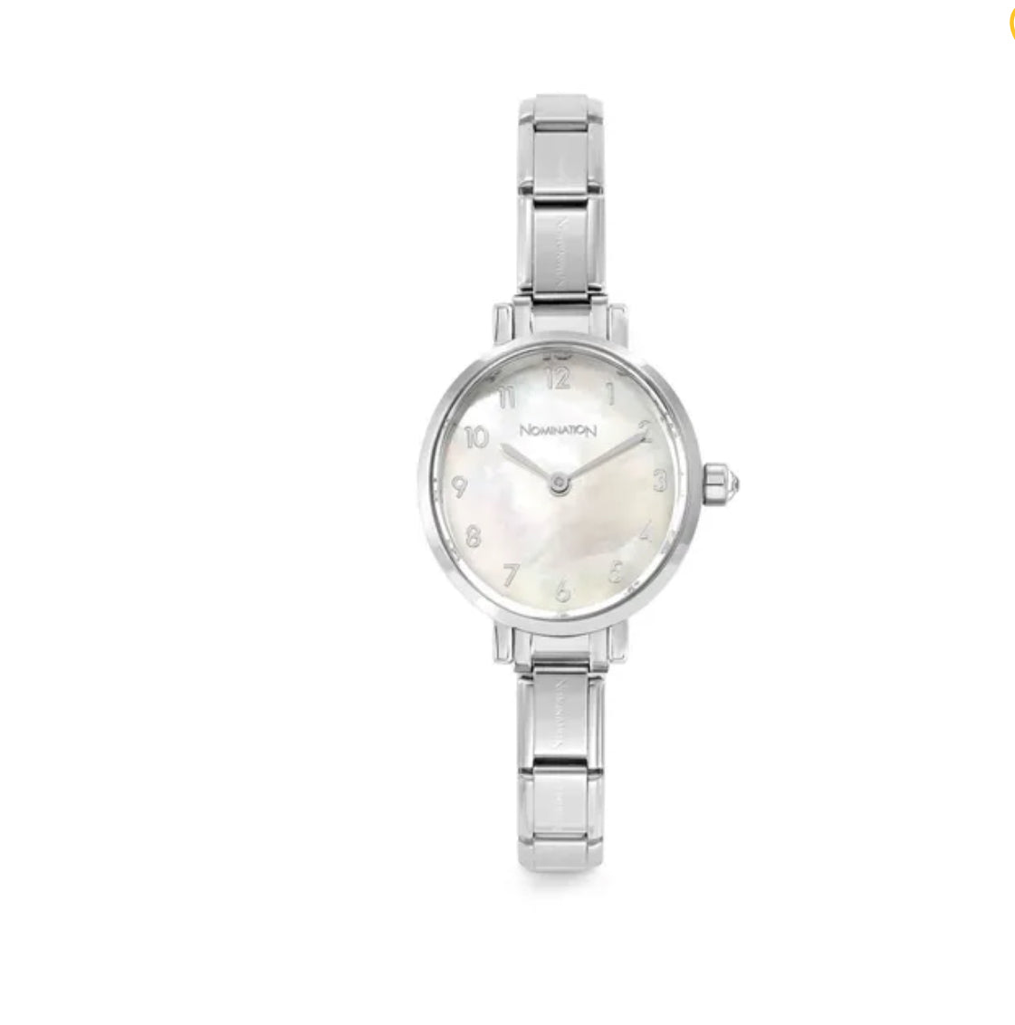 076038/008 PARIS OVAL WATCH MOTHER OF PEARL DIAL