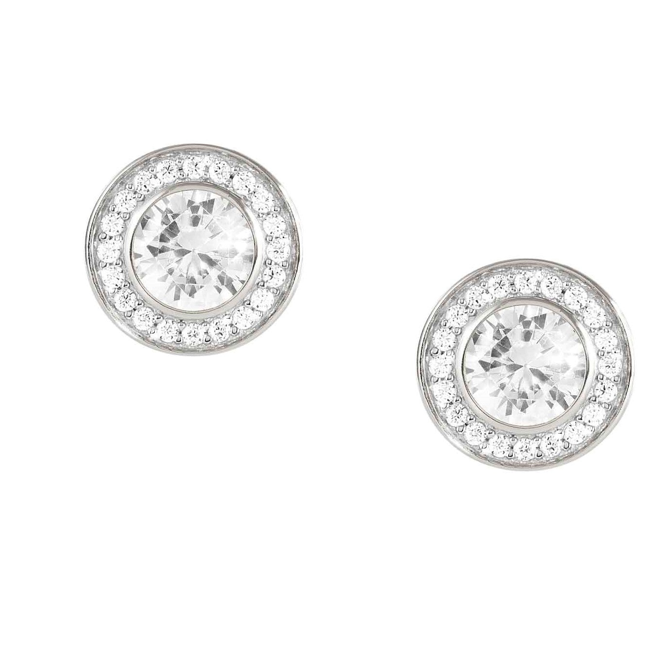 AUREA earrings 925 silver,CZ, STUD White 145705/010