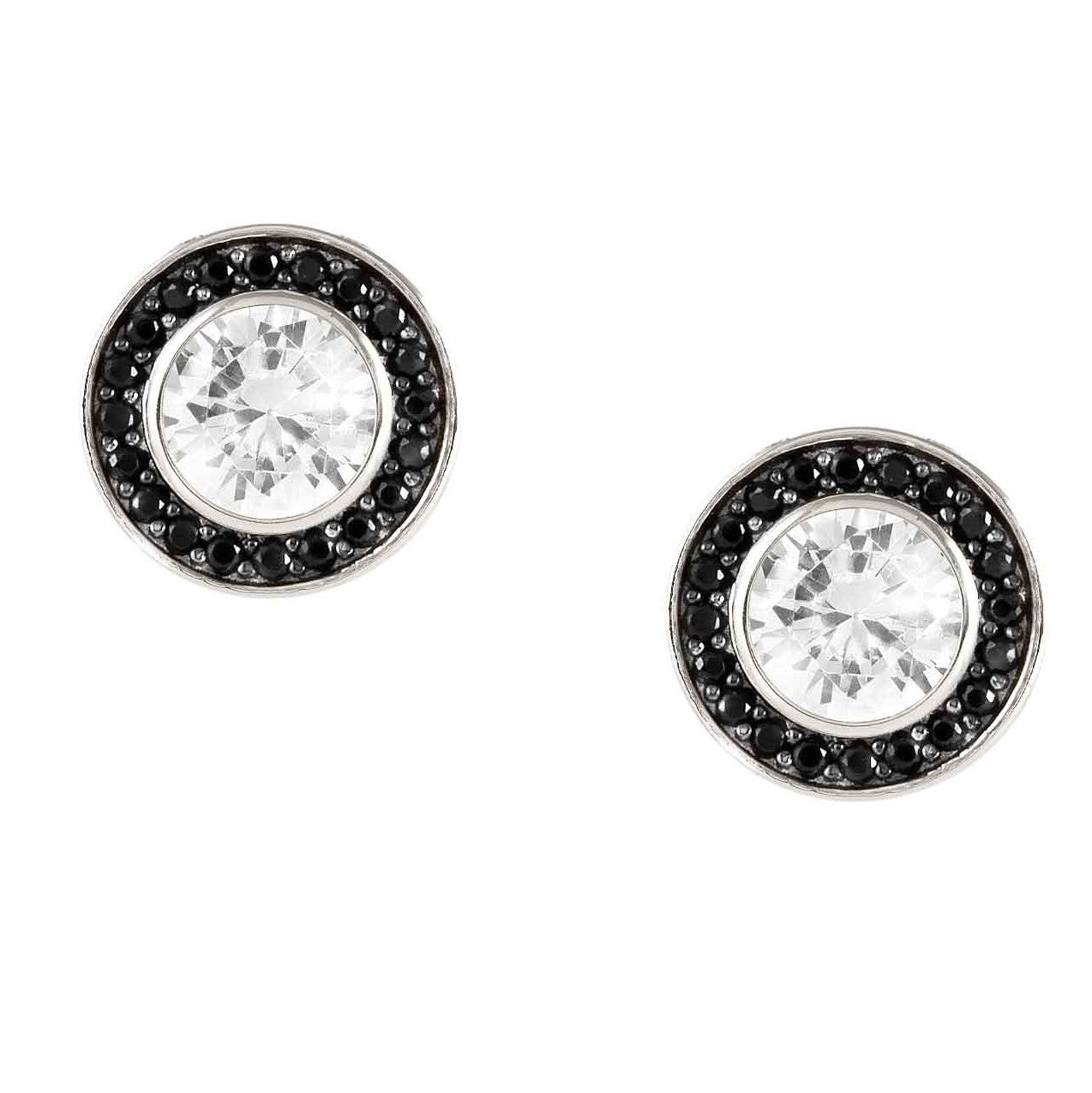 AUREA earrings 925 silver, CZ. STUD Black 145705/011