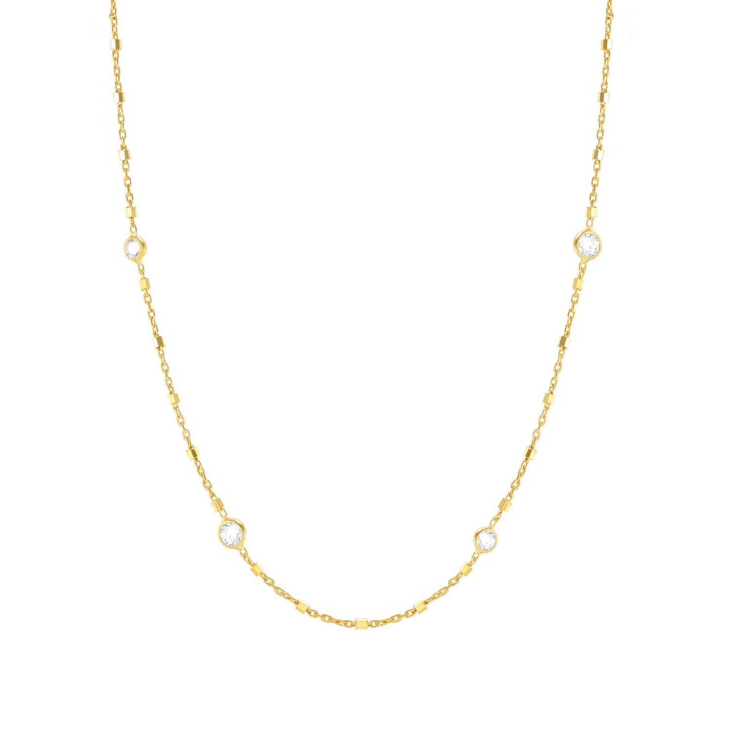 BELLA series ed,DETAILS,925 silver,CZ,GOLD ,Mixed Chain 146687/034