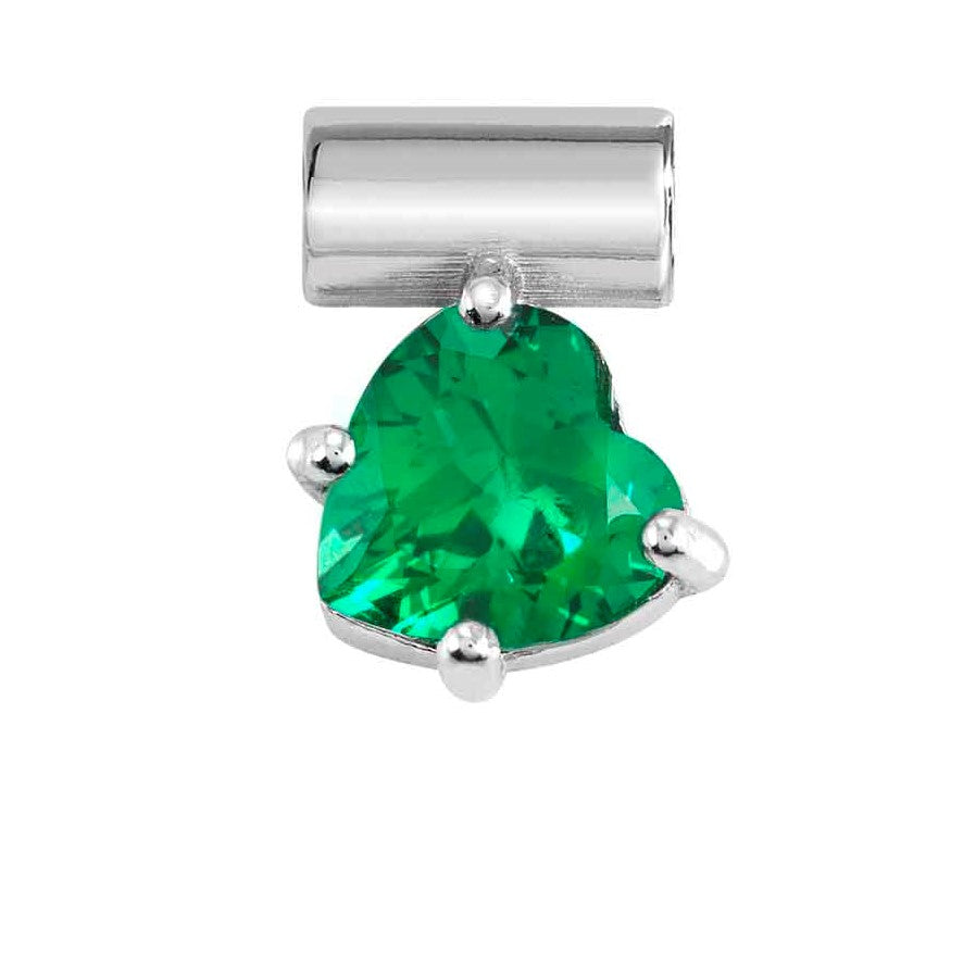 SeiMia SYMBOLS ed. LOVE 925 silver, CZ GREEN 148809/004