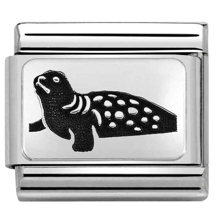 330111/37 Classic PLATES steel & 925 silver, Seal