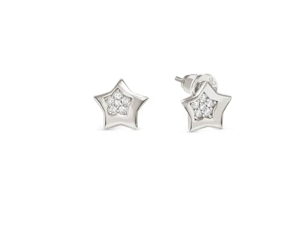 242304 007 PETIT SPARKLE EARRINGS, STAR