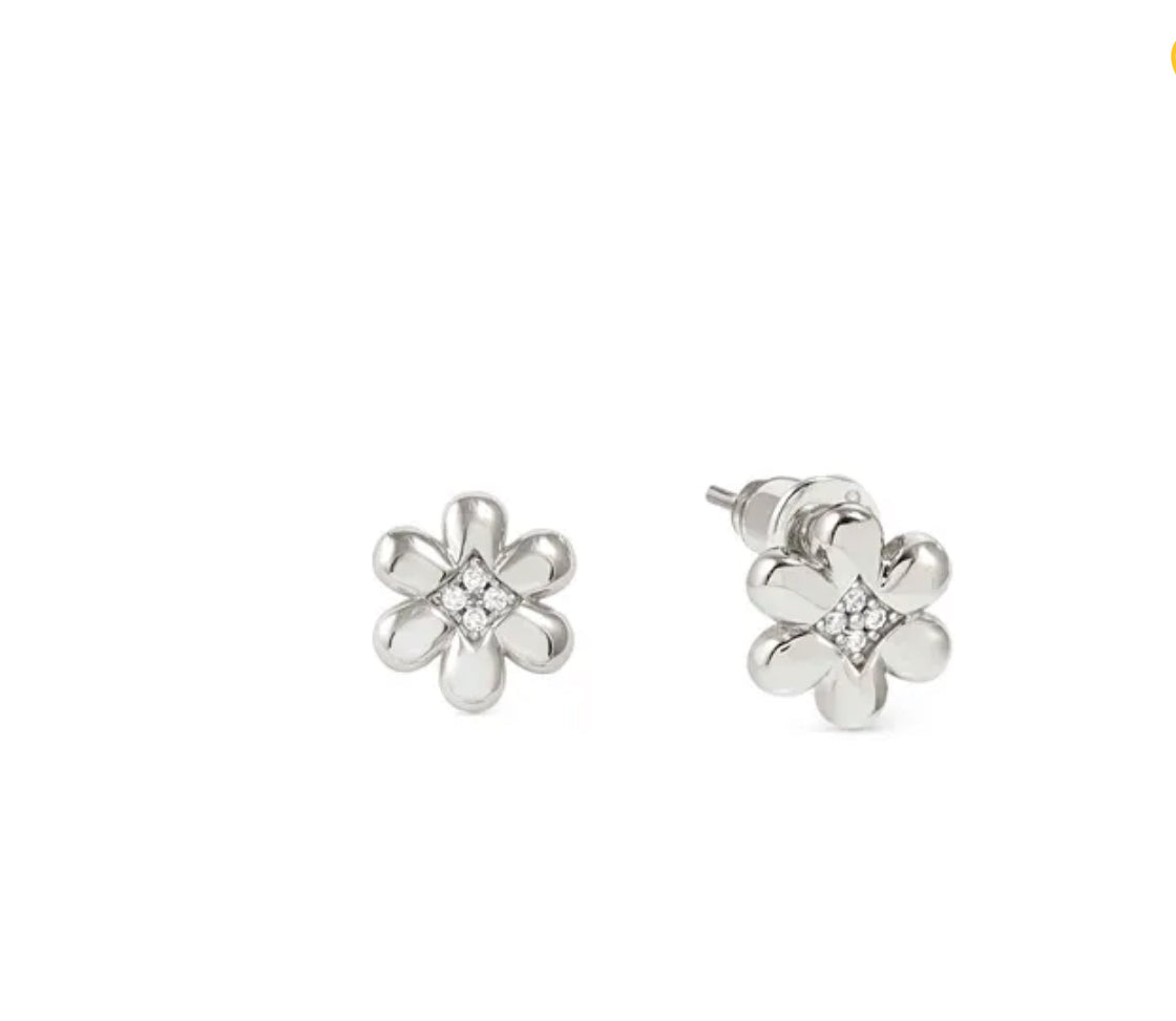 242304 010 PETIT SPARKLE EARRINGS, FLOWER