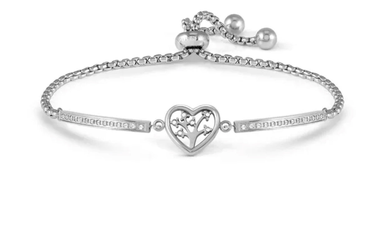 028019 017 MILLELUCI BRACELET, TREE OF LIFE IN HEART