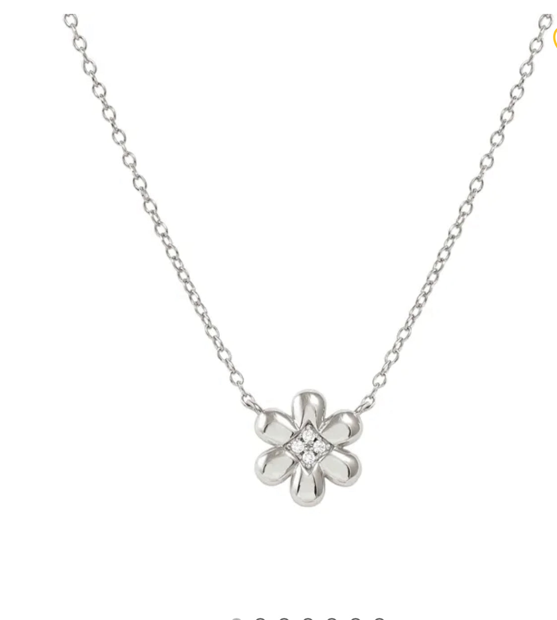 242303 010 PETIT SPARKLE NECKLACE, FLOWER