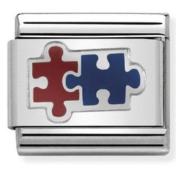 330202/37 Classic Silvershine & Enamel Jigsaw