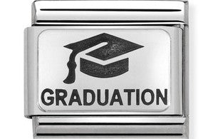 330109/02 CLASSIC SILVER OXIDIZED GRADUATION WITH HAT