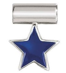 SeiMia SYMBOLS,925 silver & enamel blue Star 147118/004