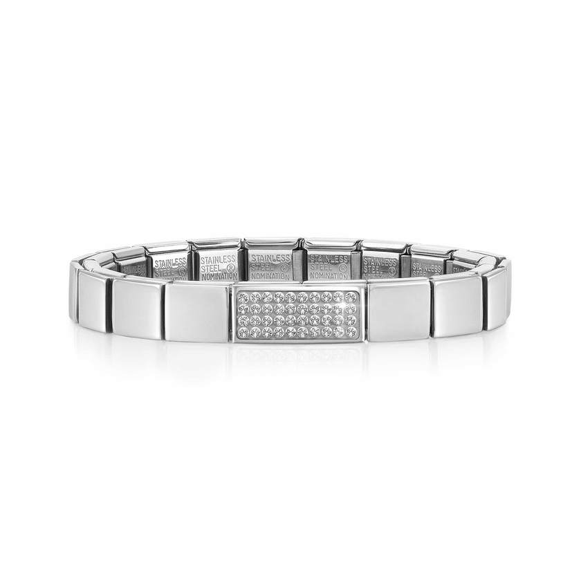 239101/22 GLAM bracelet, 1 symbol,Double Link WHITE