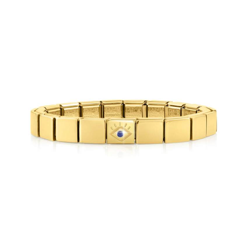239103/05 GLAM bracelet, 1 symbol, YELLOW GOLD finish Eye of God