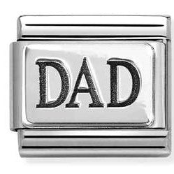330102/63 Classic PLATES steel, 925 silver Dad (new)