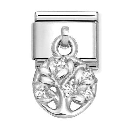 331800/27 Classic CHARMS steel 925 silver Tree of life
