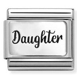 330111/43 Classic PLATES steel and 925 silver Daughter