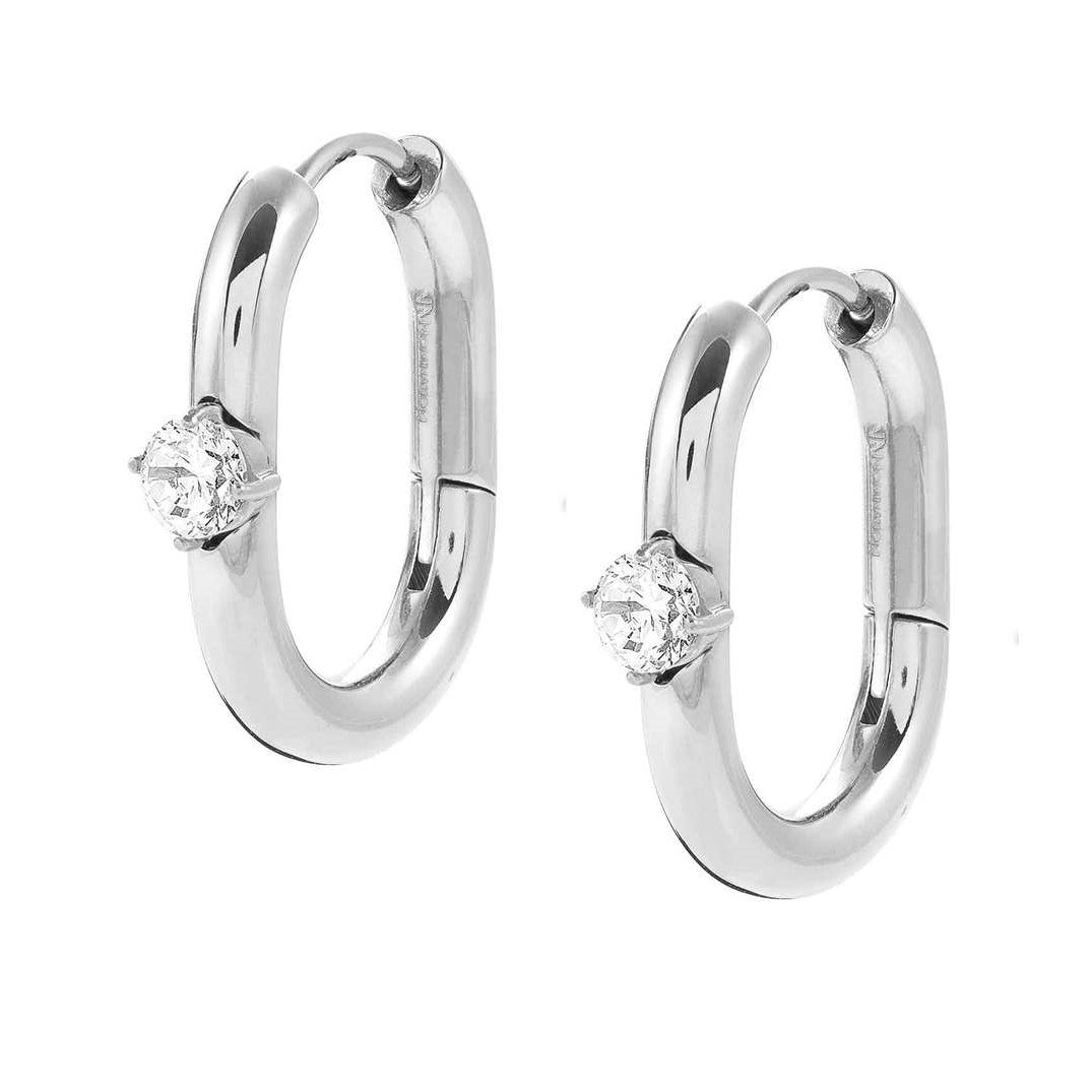 CHAINSOFSTYLE earrings,steel,cz 029403/001