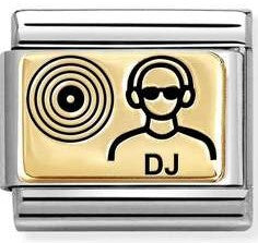 030166/55 Classic steel and 18k gold DJ