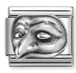 330101/99 Classic OXIDIZED SYMBOLS in st.steel 925 silver Mask