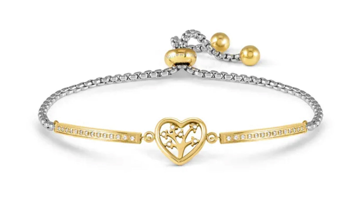028021 017 MILLELUCI BRACELET, TREE OF LIFE IN HEART