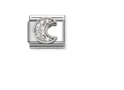 COMPOSABLE CLASSIC LINK MOON WITH CZ