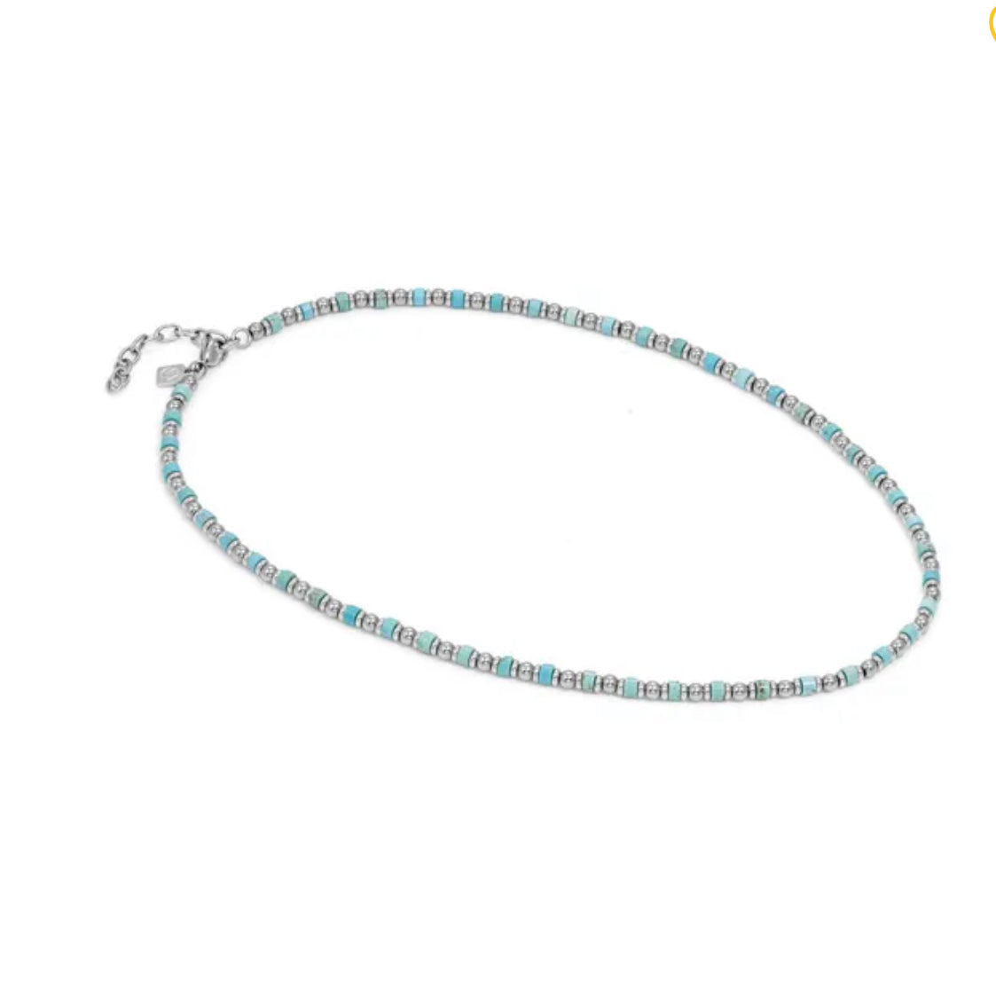 027933 003 INSTINCTSTYLE SEA ED. NECKLACE, COLOURED STONES