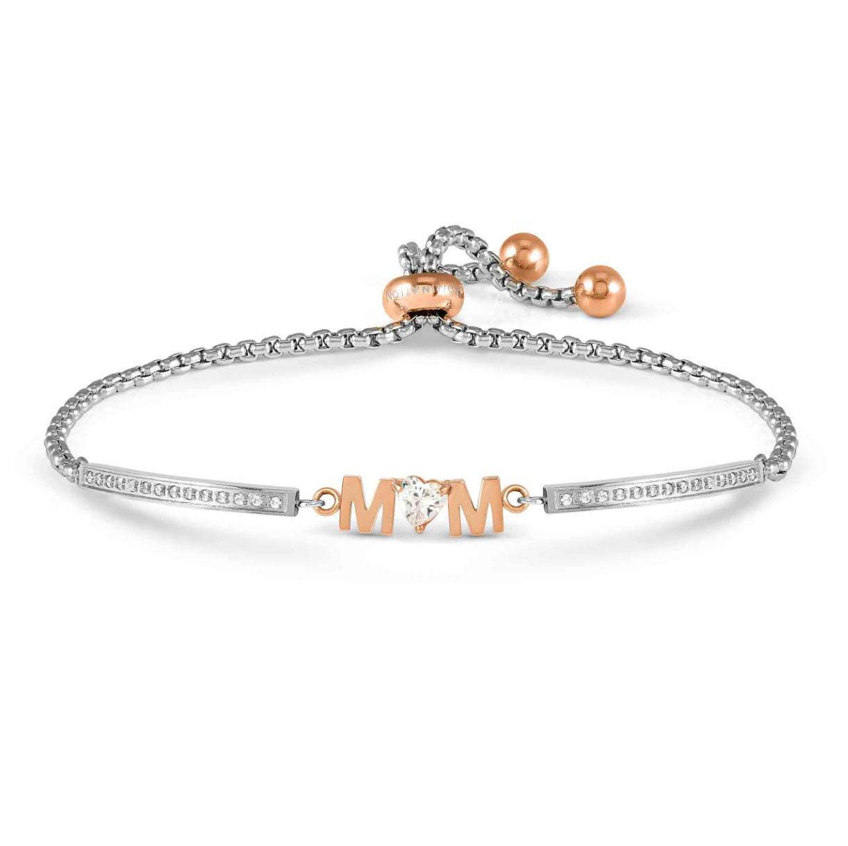 028026 002 MILLELUCI BRACELET, MUM WITH CUBIC ZIRCONIA