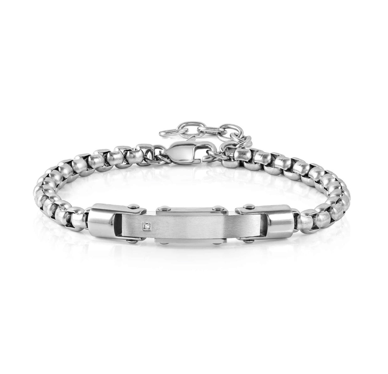028321 001 STRONG DIAMOND BRACELET, WHITE DIAMOND