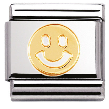 030110/06 Classic S/Steel,Bonded Yellow Smile