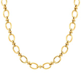 AFFINITY necklace, steel Yellow Gold 028604/012