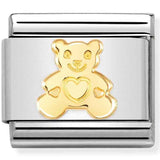 030162/71 Classic,St.steel, 18k gold Bear