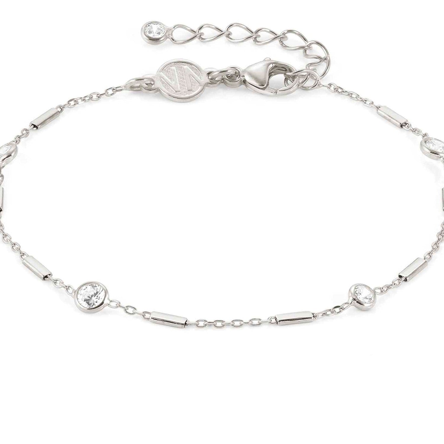 BELLA bracelet ed,DETAILS,925 silver,CZ,Fantasy chain 146684/035