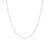 BELLA series ed, DETAILS, 925 silver,CZ,Mixed Chain NL 146686/034