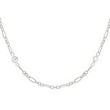 BELLA series ed,DETAILS,925 silver,CZ. Elongated Chain 146686/036