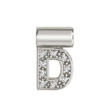 147115/004 SeiMia Letter D 925 Silver + CZ