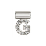 147115/007 SeiMia Letter G 925 Silver + CZ