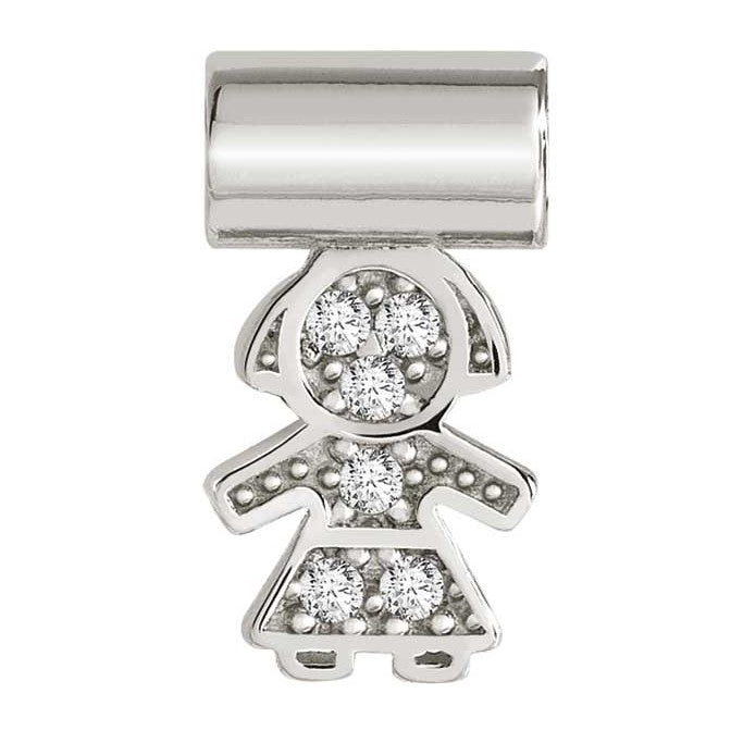 147116/026 SeiMia 925 Silver Girl + Cz