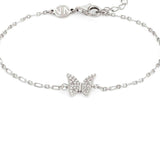 Sweetrock Bracelet ed. Nature 925 Silver, CZ, Silver Butterfly 148037/040