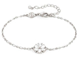 SWEETROCK bracelet ed. NATURE  925 silver,CZ, Flower 148037/043
