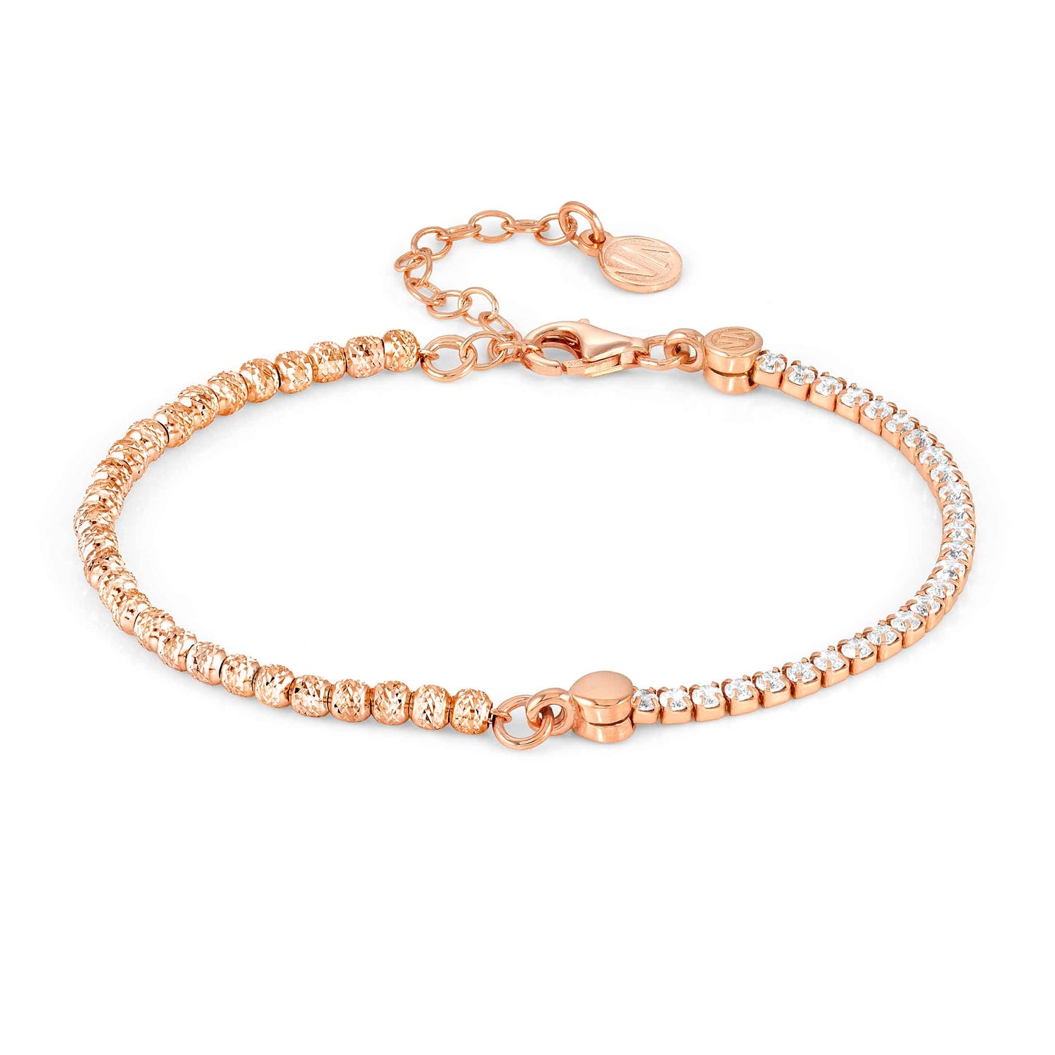 CHIC & CHARM bracelet ed. CELEBRATION 925 silver, CZ, Rose Gold148615/011