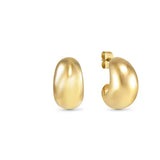 134314 012 ECCLECTICA EARRINGS, SMALL MOON HOOP
