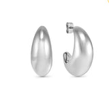 134315 001 ECCLECTICA EARRINGS, LARGE MOON HOOP