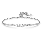 028025 002 MILLELUCI BRACELET, MUM WITH CUBIC ZIRCONIA