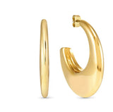 134319 012 ECCLECTICA EARRINGS, DROP HOOP, MEDIUM