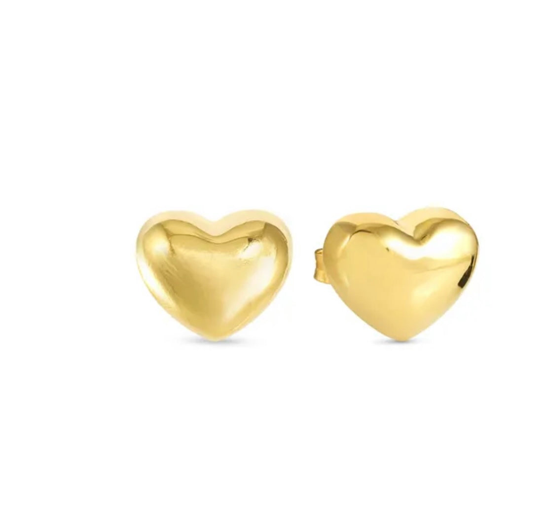 241308 006 ARMONICA EARRINGS, HEART, BIG