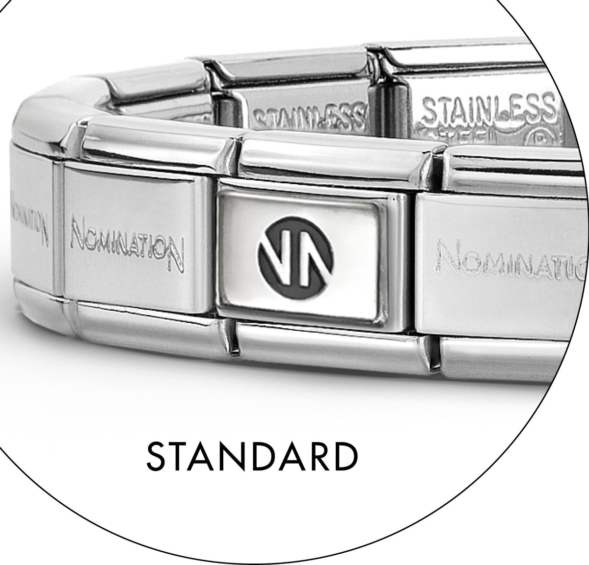 Composable Base Classic & 925 Silver NN Icon (14 links Total)