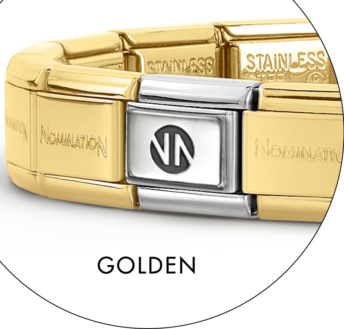Composable Goldern Base Classic & 925 Silver NN Icon (14 links Total)