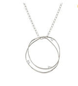 242810 043 LONG NECKLACE MY REBEL ART BIG CIRCLE PENDANT