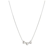 241305 004 ARMONICA NECKLACE, 3 HEARTS