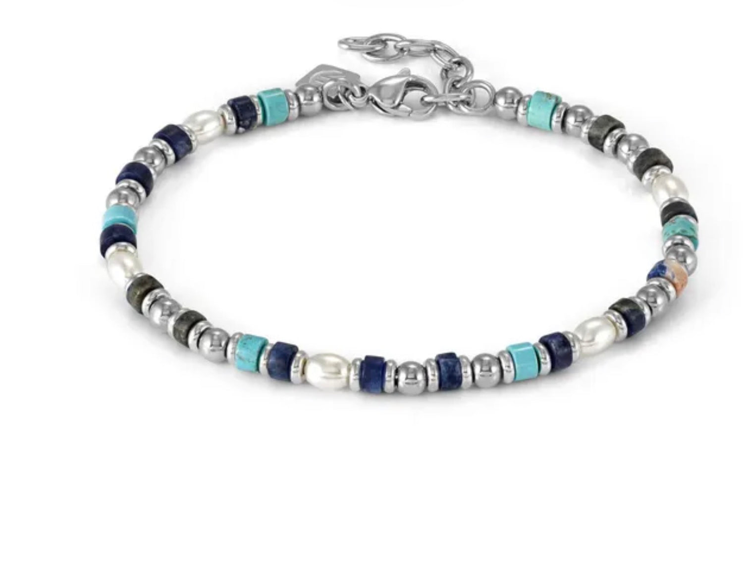 027931 061 INSTINCTSTYLE SEA ED. BRACELET, MIXED STONES